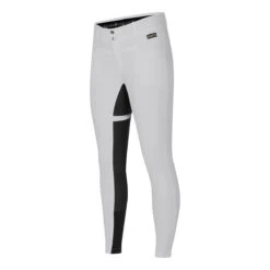 Kerrits Women's Crossover II Full Seat Breech -Equine Elegance CrossOverFS White Model Front