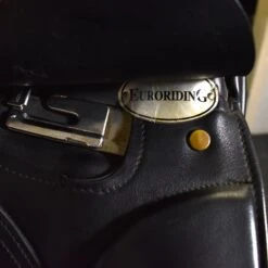 Euroriding Diamont 17.5" Used Dressage Saddle -Equine Elegance D557 Euroriding Diamant 17.5 med stand 02086630 Blk 6