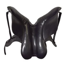 Euroriding Diamont 17.5" Used Dressage Saddle -Equine Elegance D557 Euroriding Diamant 17.5 med stand 02086630 Blk 8