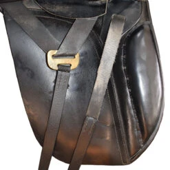 JRD Saddlery Bella 17" Used Dressage Saddle -Equine Elegance D586 JRD Bella 17in Reg blk 08
