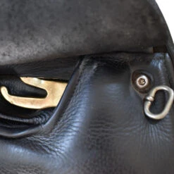 Bliss Of London Loxely LX 17 1/2" Used Dressage Saddle -Equine Elegance D609 Bliss.of .London Loxley.LX 17.5in Used.Dressage.Saddle Black 09