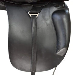 Bliss Of London Loxely LX 17 1/2" Used Dressage Saddle -Equine Elegance D609 Bliss.of .London Loxley.LX 17.5in Used.Dressage.Saddle Black 10