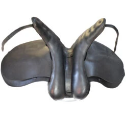 Bliss Of London Loxely LX 17 1/2" Used Dressage Saddle -Equine Elegance D609 Bliss.of .London Loxley.LX 17.5in Used.Dressage.Saddle Black 11