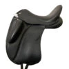Custom Saddlery Wolfgang Solo MKZ 18" Used Dressage Saddle 1 Custom Saddlery Wolfgang Solo MKZ 18" Used Dressage Saddle -Equine Elegance D623A
