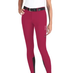 Equiline Women's Ciannek B-Move Light Knee Grip Breech -Equine Elegance EQline ES123 N09036 019 Cherries 81c63fb3 6ac8 4bb2 bbbe 0d26bdf613e1
