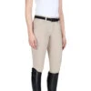 Equiline Women's X Shape Knee Grip Breech -Equine Elegance EQline 181 N08674 XShapeKG Beige