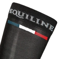 Equiline Silver Plus Light Sock -Equine Elegance EQline 181 T11203 006 Black Logo