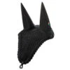 Equiline Loop Tie Down Ear Bonnet 1 Equiline Loop Tie Down Ear Bonnet -Equine Elegance Eqline E00057 blk