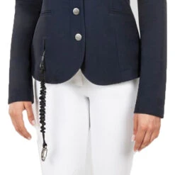 Equiline Airbag Compatible Show Coat -Equine Elegance Equiline 181 M08716 002 Airbag.Compatible.Show .Coat Blue 01