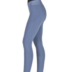 Equiline Women's Eranzek Knee Grip Leggings -Equine Elegance Equiline Eranzek Tempest side
