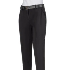 Equiline Ezene Women's Leisure Breeches -Equine Elegance Equiline Ezene.Leasure.Breeches Black Front