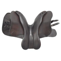 Equiline Scott Stewart 17" Used Close Contact Saddle -Equine Elegance Equiline Scott.Stewart 17in Wide Standard 2 T Foam Brwn 02