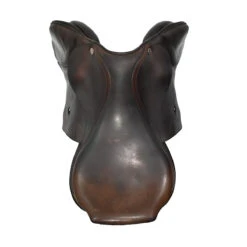Equiline Scott Stewart 17" Used Close Contact Saddle -Equine Elegance Equiline Scott.Stewart 17in Wide Standard 2 T Foam Brwn 08