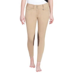 Equine Couture Ladies Coolmax Champion Knee Patch Breeches -Equine Elegance Equine.Couture Lds.Cmax .chmp .kp .brch tan 110339 5