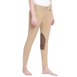 Equine Couture Ladies Coolmax Champion Knee Patch Breeches -Equine Elegance Equine.Couture Lds.Cmax .chmp .kp .brch tan 110339 7