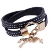 Penelope Signature Bracelet -Equine Elegance French.EQ Penelope.Signature.Bracelet Black
