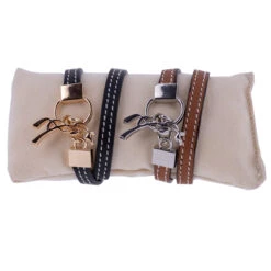 Penelope Signature Bracelet -Equine Elegance French.EQ Penelope.Signature.Bracelet Black.Brandy