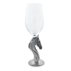 Arthur Court Horse Head Wine Glass