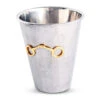 Arthur Court Mint Julip Stainless Steel Gold Bit Cup -Equine Elegance H836HH Arthur.Court Mint.Julep .SS .Gold .Bit .Cup .1