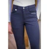 Jump'in Unisex Junior Sacha Breeches -Equine Elegance Jump.In Unisex.Junior.Sacha .Breeches Navy Front
