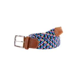 USG Casual Belts 18 USG Casual Belts -Equine Elegance KL.Select USG.Casual.Belt Mulit.Purple.Black .Light .Blue