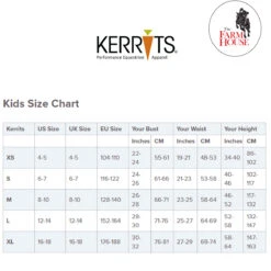 Kerrits Kids Ice Fil Full Seat Tech Tight -Equine Elegance Kerrits Kids.Shirts.and .Pants .Size .Charts 0241731d 7662 4408 a29b 7934bb26d6e5