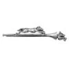 Loriece Stock Tie Pin Hunt Hound Chasing Fox -Equine Elegance Loriece Stocktiefox 00