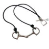 Michel McNabb Large Bit Leather Necklace -Equine Elegance McNabb CN10218