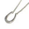 Michel McNabb Large Horseshoe Pendant -Equine Elegance McNabb CN7148