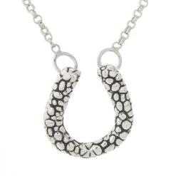 Michel McNabb Rock Horseshoe Pendant