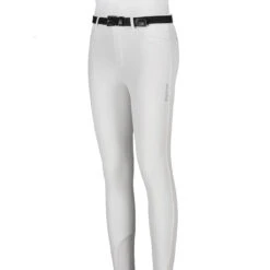 Equiline JhoanK Boy's Knee Patch Breeches -Equine Elegance N03018 EQline Jhoank White 3e6fc2a3 6973 49ed aedb bef4e35e9291