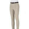 Equiline Girl's JinaK Knee Patch Breeches -Equine Elegance N05021 EQline JinaK Beige