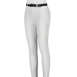 Equiline Girl's JinaK Knee Patch Breeches 14 Equiline Girl's JinaK Knee Patch Breeches -Equine Elegance N05021 EQline JinaK White