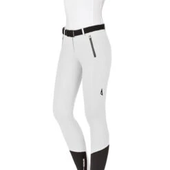 Equiline CantaK Women's B-Move Knee Patch Breeches -Equine Elegance N08975 Cantak 001 Front DEA