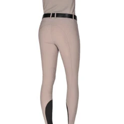 Equiline Women's EricieK B-Move Light UV Protection Knee Patch Breeches 11 Equiline Women's EricieK B-Move Light UV Protection Knee Patch Breeches -Equine Elegance N08993 EQline EricieK Sand Back