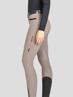 Equiline Women's NalteK B-Move 4 Season Knee Grip Breech -Equine Elegance N09014 Naltek Side