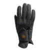 Kunkle Equestrian Premium Gloves -Equine Elegance Premium.Show Kunkle.Equestrian.Gloves Black Front