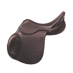 Prestige Joy Jumper Saddle -Equine Elegance Prestige Joy.Jumper Saddle Tobacco Side