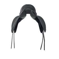 Prestige Lucky Dressage Idol Saddle -Equine Elegance Prestige Lucky.Drsg .Idol Blk Back