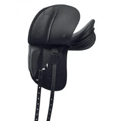 Prestige Lucky Dressage Idol Saddle -Equine Elegance Prestige Lucky.Drsg .Idol Blk Flap