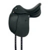 Prestige Lucky Dressage Idol Saddle -Equine Elegance Prestige Lucky.Drsg .Idol Blk Side