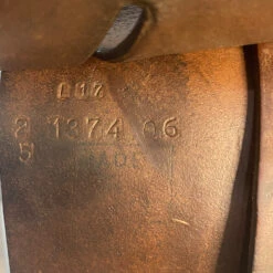 Butet 1/2 Deep Jump 17" Reg Tree Used Close Contact Saddle -Equine Elegance SCbutetSerial