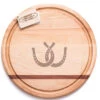 SVM Round Serving Board 1 SVM Round Serving Board -Equine Elegance SVMW RoundServingBoard HorseShoes