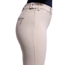 Samshield Women's Jully Knee Patch Breeches -Equine Elegance Sam Jully Sand4