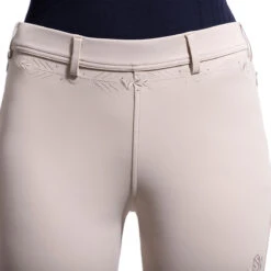 Samshield Women's Jully Knee Patch Breeches -Equine Elegance Sam Jully sand6