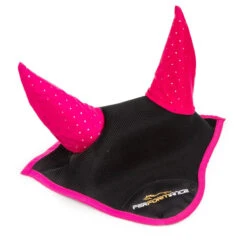 Performance Ear Bonnet -Equine Elegance Shrs 1678 Raspberry