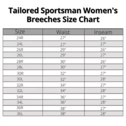 Tailored Sportsman Low Rise Front Zip Trophy Hunter Breeches 15 Tailored Sportsman Low Rise Front Zip Trophy Hunter Breeches -Equine Elegance Tailored.Sportsman Womens.Breeches Size.Chart 4e5a2cb6 8600 4004 90d4 32f4cfa9950b