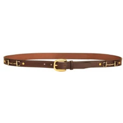 Tory Leather Bit Belt -Equine Elegance Tory 2198 HavanaBitBelt2