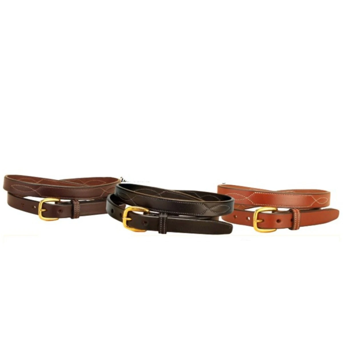 Tory Leather Repeated Stitch Pattern Belt 3 Tory Leather Repeated Stitch Pattern Belt