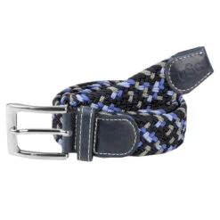USG Casual Belts 17 USG Casual Belts -Equine Elegance USG Casual.Belt NavyGreyBlue